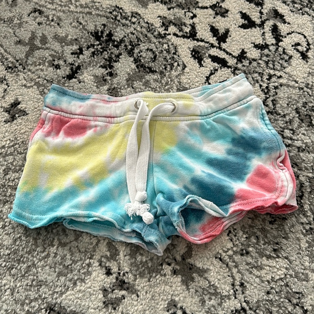 Vintage Havana, women’s, tie-dye, lounge shorts